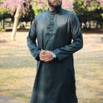 Gorgeous Bottle Green Panjabi