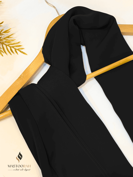 Extra Large Orna Hijab - Black