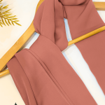 Extra Large Orna Hijab - Peach Pink